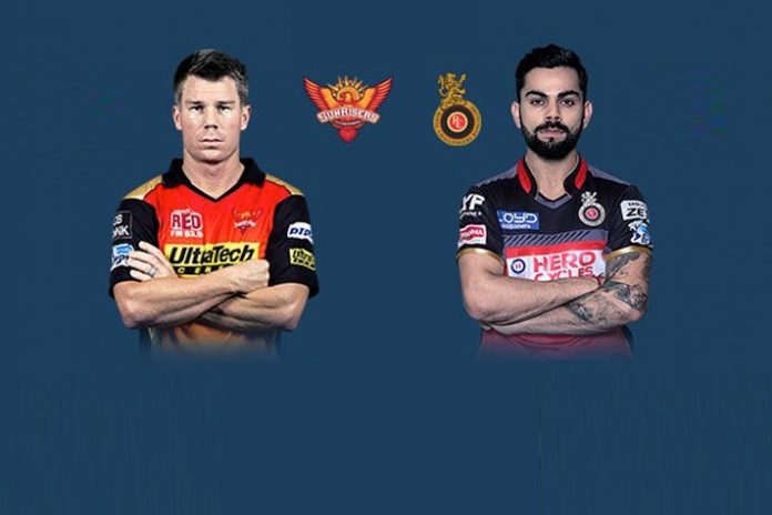 Sunrisers Hyderabad vs Royal Challengers Bangalore Live Stream for FREE.