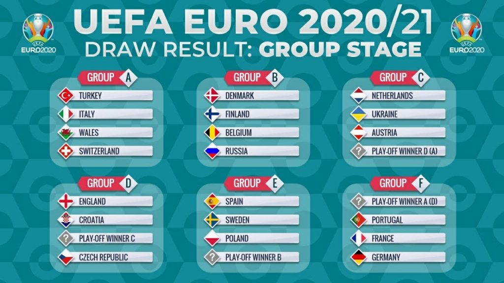 2021 euro schedule of cup italy vs