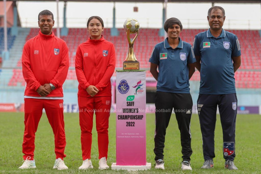 Nepal Women vs Bangladesh Women SAFF Championship 2022 Final Live. 
