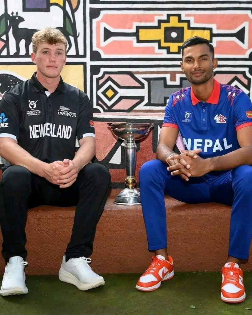 Nepal U19 vs New Zealand U19 Live Stream Online - ICC U19 Cricket World Cup 2024